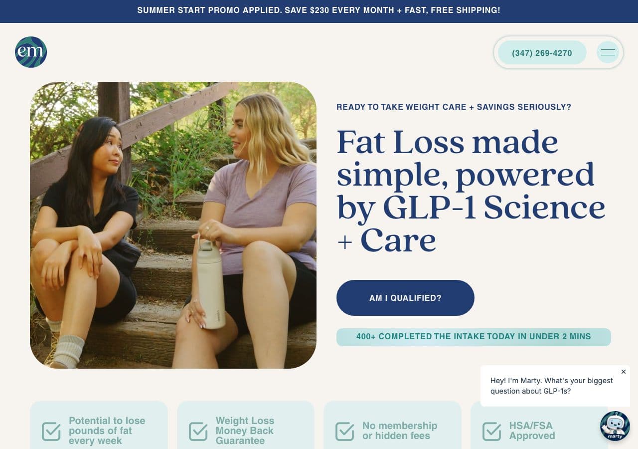 Embody website