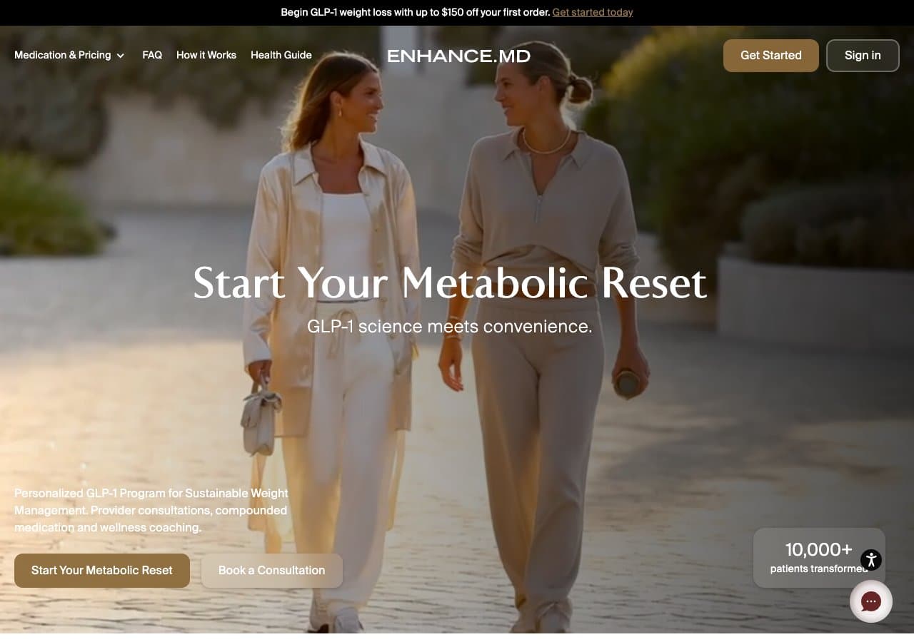 Enhance MD website
