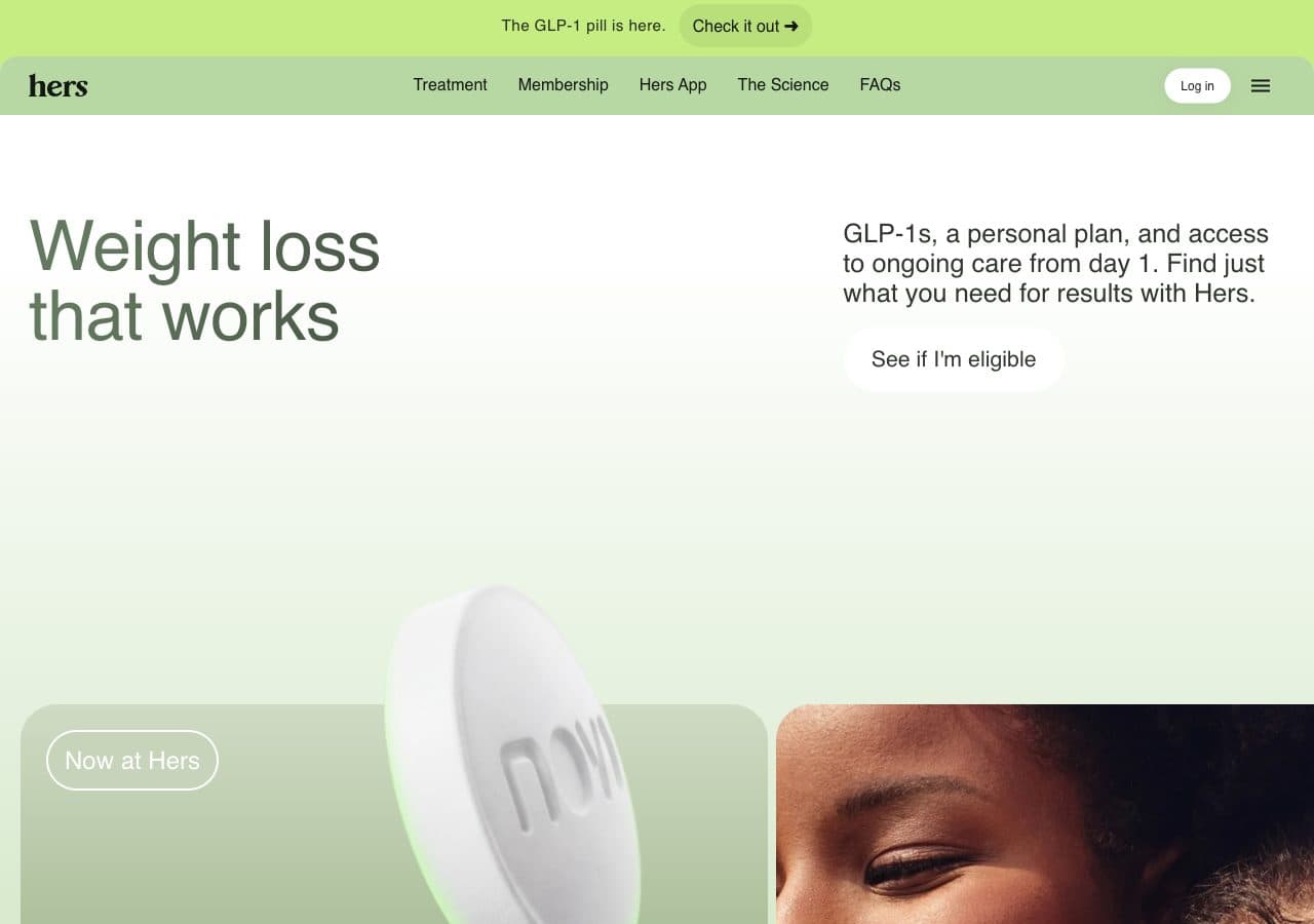 Hers's website