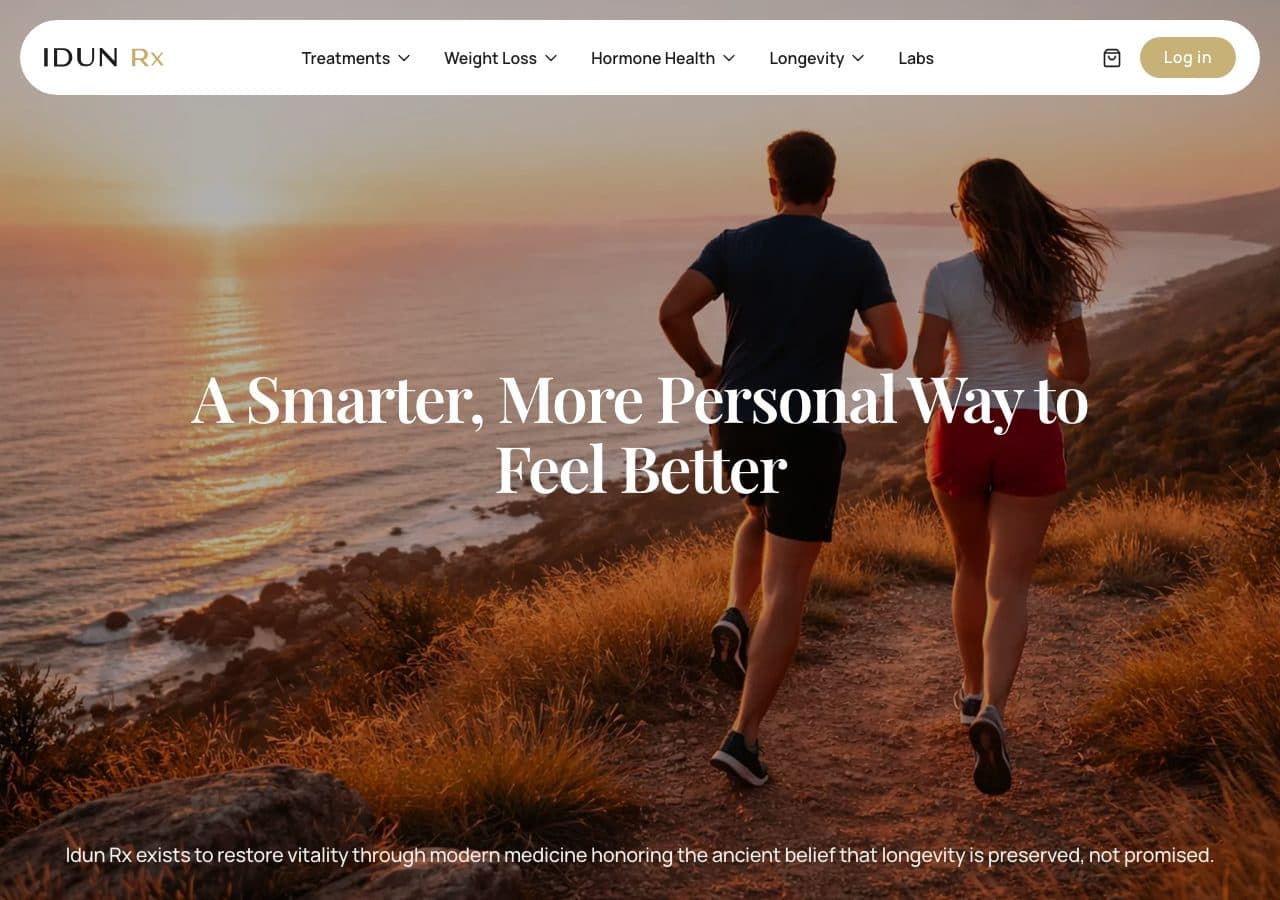 Idun Rx website