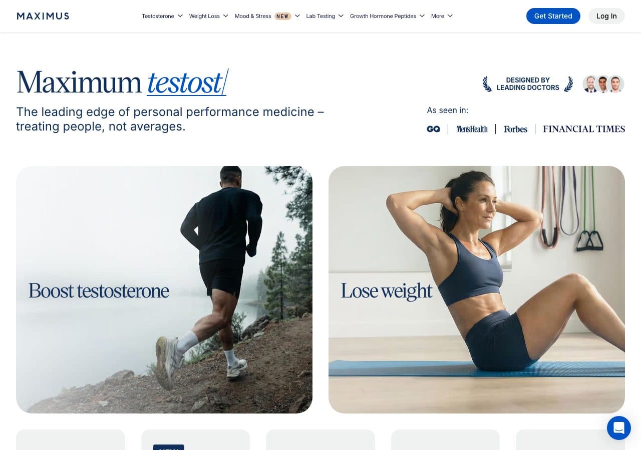 Maximus website
