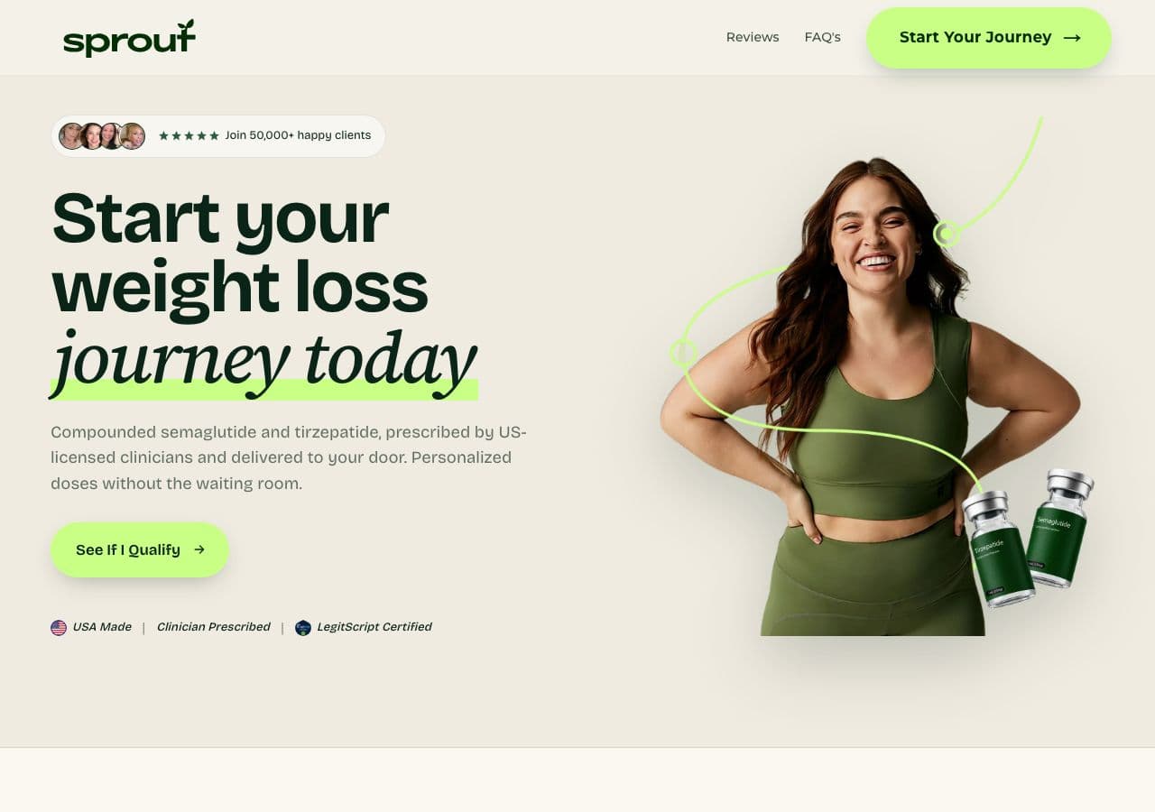 Sprout Health website
