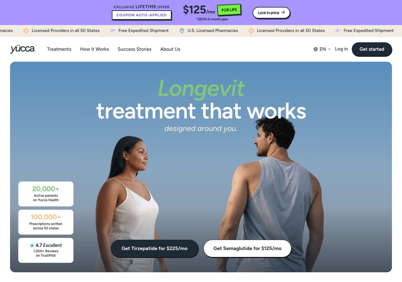 Yucca Health website